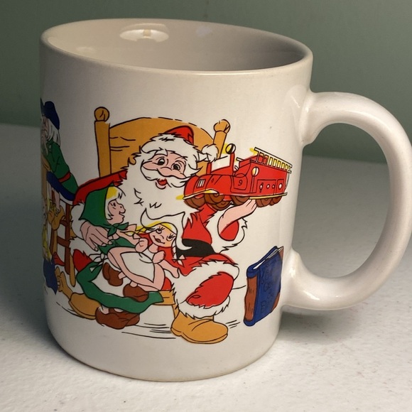 North Pole Workshop Coffee Tea Mug - Picture 3 of 12